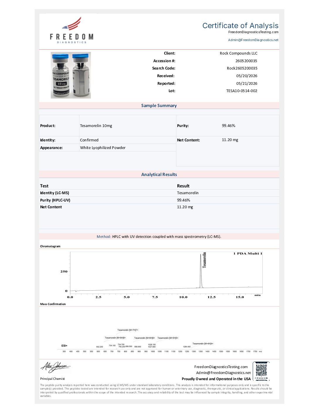 Tesamorelin 10mg - Image 2